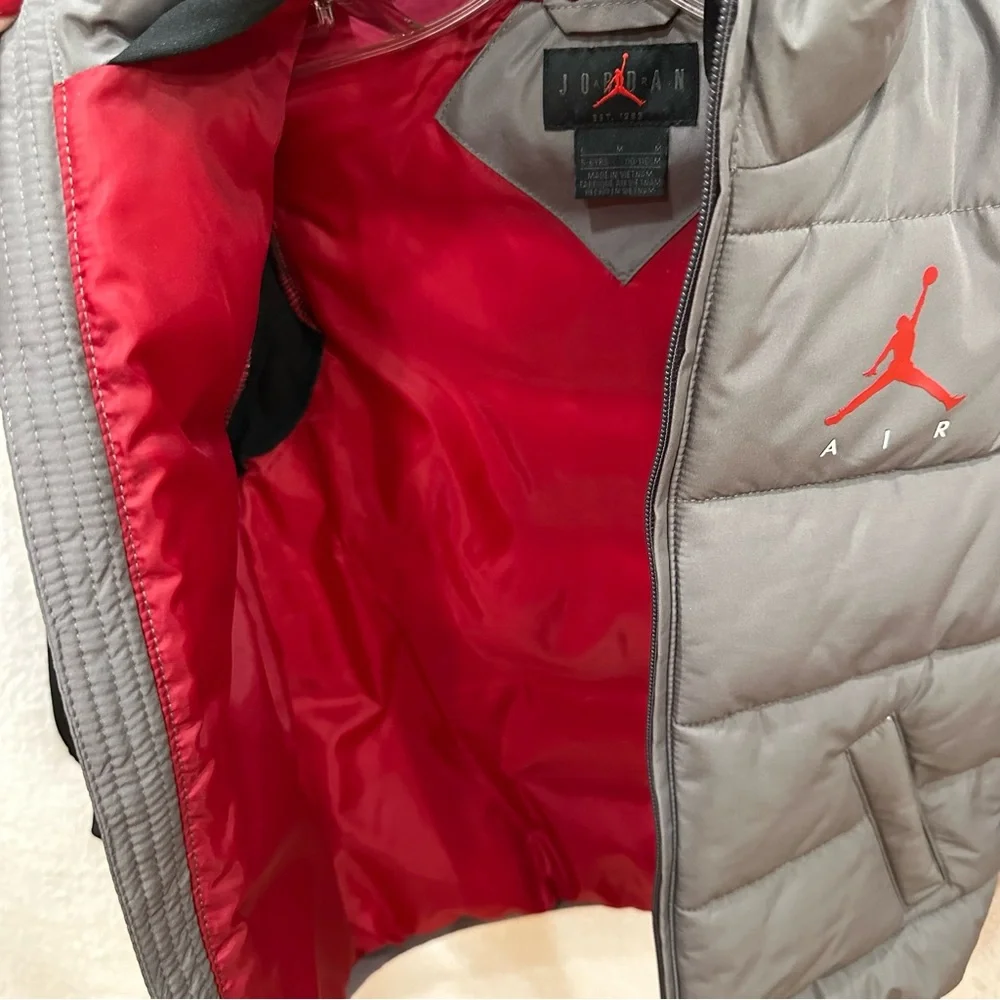 Boys Grey Nike Air Jordan Jacket